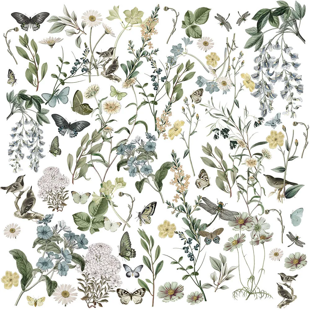 49 And Market Laser Cut Outs Vintage Artistry Moonlit Garden