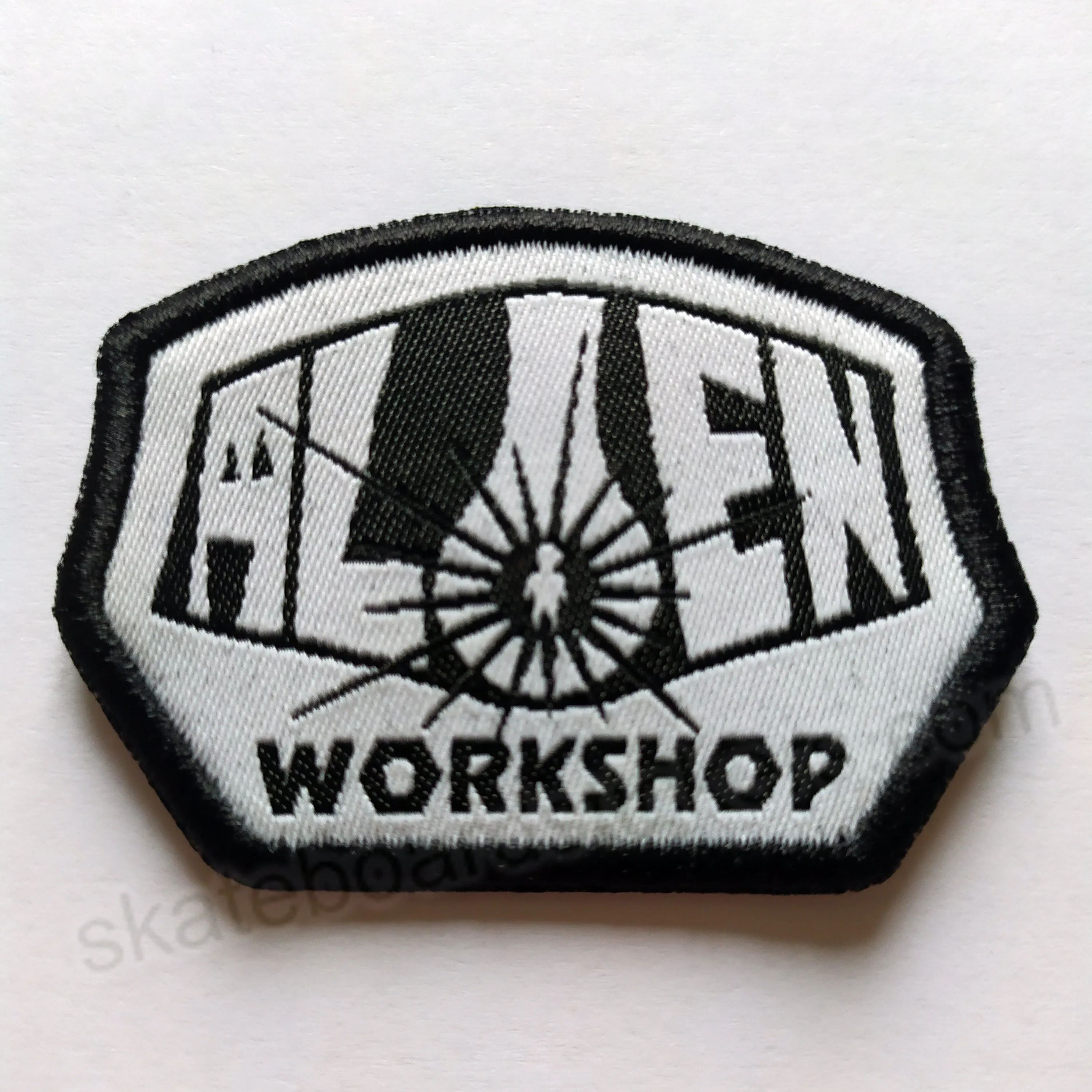 Alien Workshop - OG Logo Skate Patch - Iron On/Embroidered - 5.5cm across approx