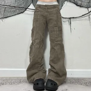 Baggy Multi-Pocket Utility Cargo Pants