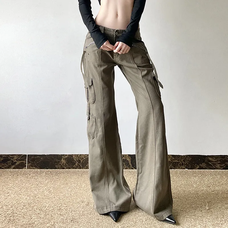 Baggy Multi-Pocket Utility Cargo Pants