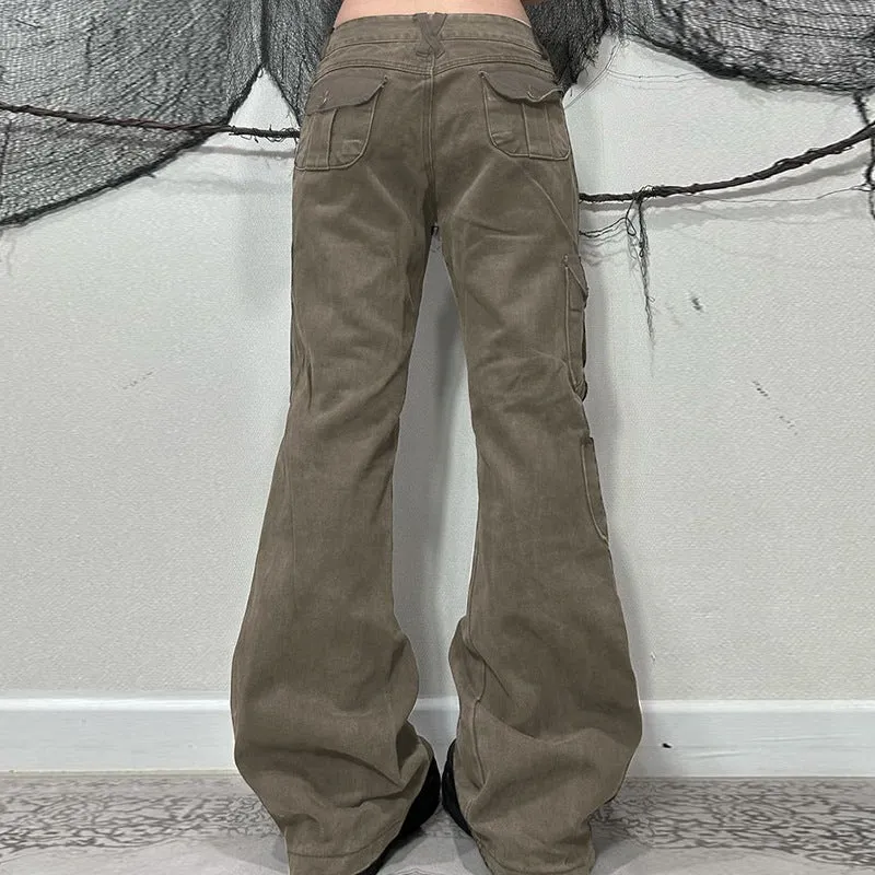 Baggy Multi-Pocket Utility Cargo Pants