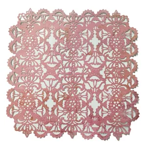 Basicgrey 12"x12" Single Sheet Laser-Cut Doilies - Green at Heart - Lace