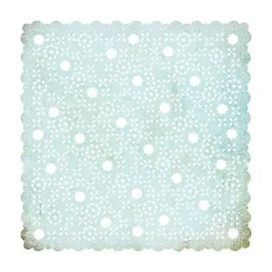 Basicgrey 12"x12" Single Sheet Laser-Cut Doilies - Kioshi - Vera