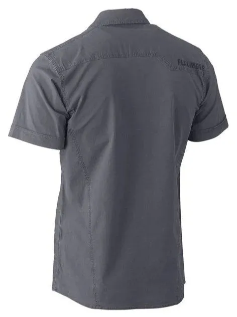 Bisley Flex & Move Utility Work Shirt Short Sleeve