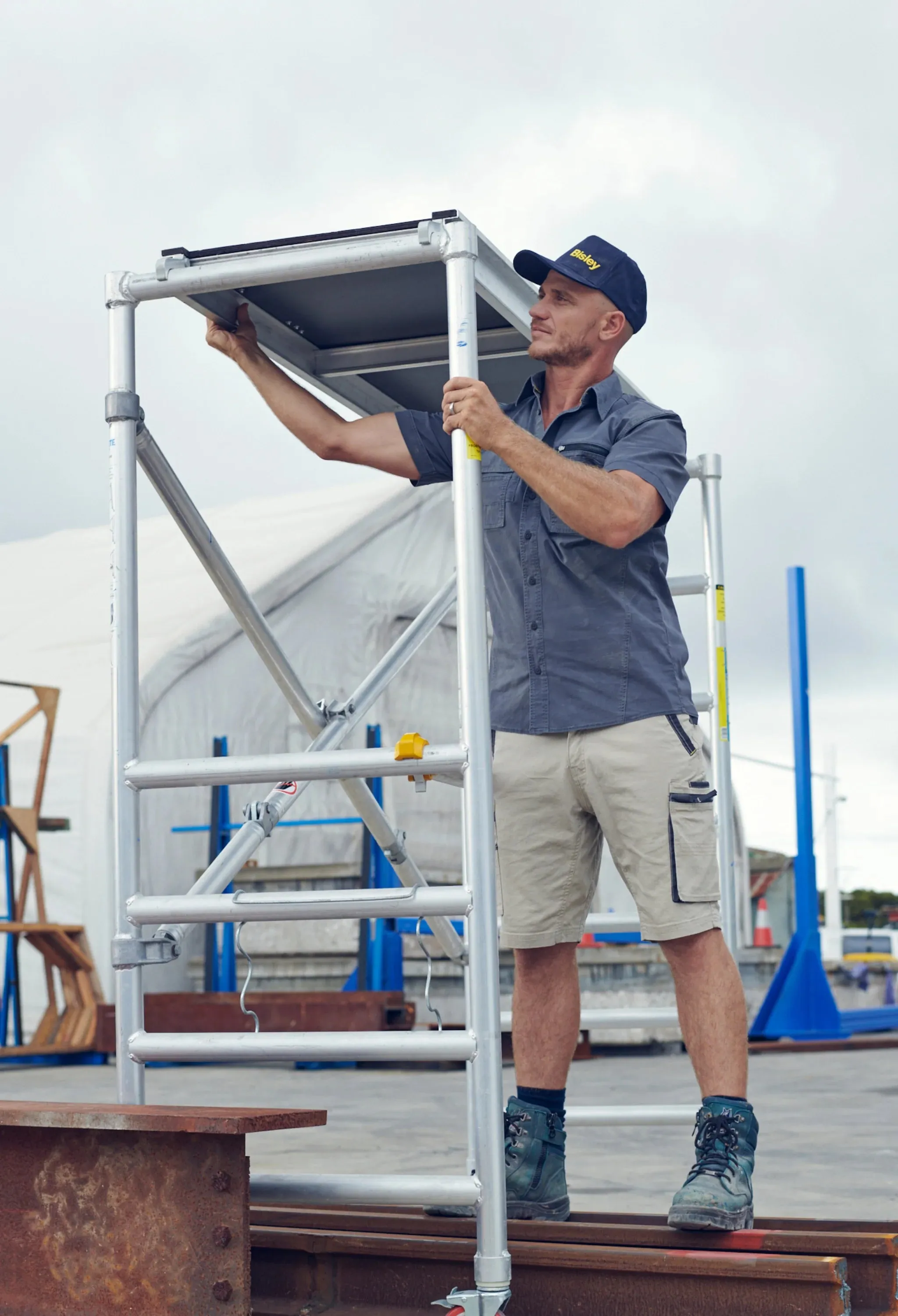 Bisley Flex & Move Utility Work Shirt Short Sleeve