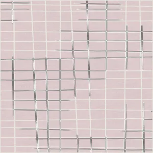 Broken Grid - Pink