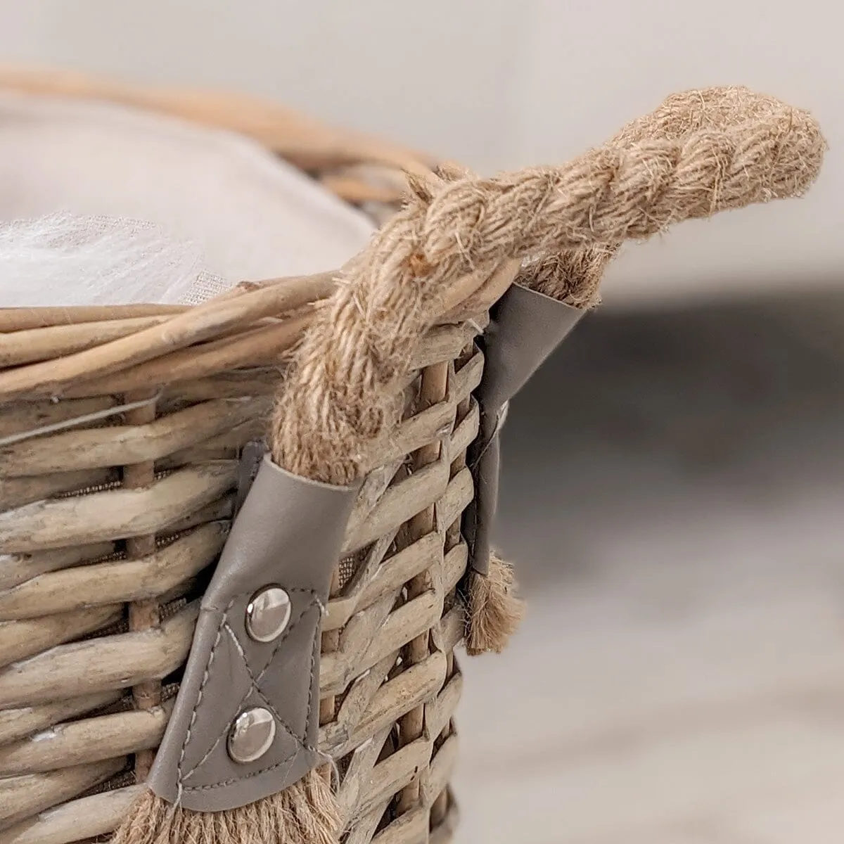 Brynn Medium Decorative Wicker Baskets - Set of 2