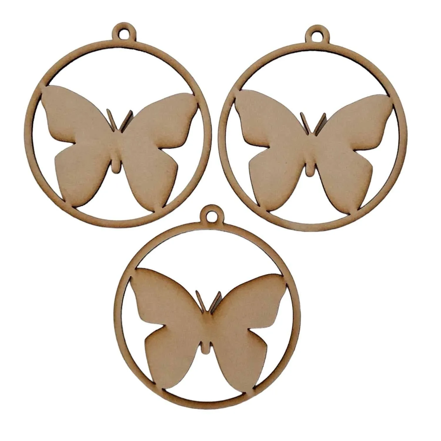 Butterfly Butterflies MDF Timber DIY Raw