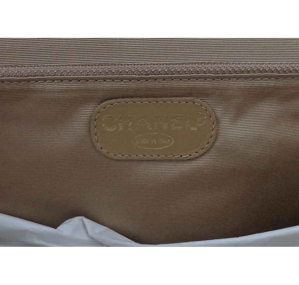 Chanel Classic Single Flap Bag Rattan Wicker