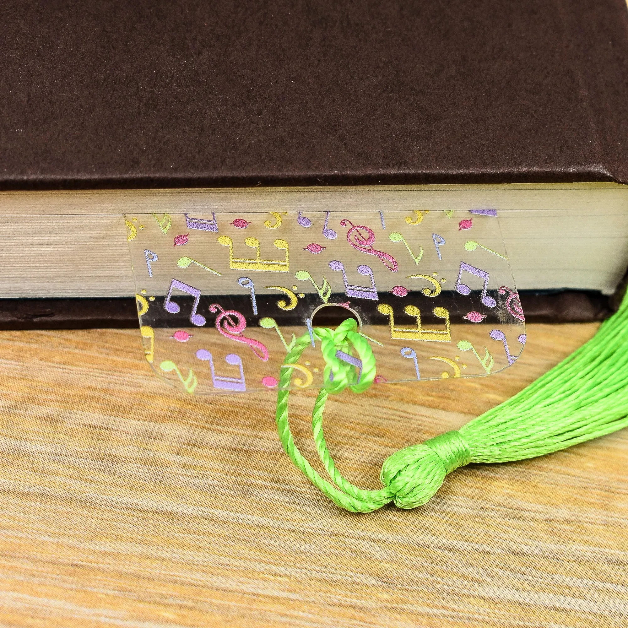 Color Music Notes Bookmark