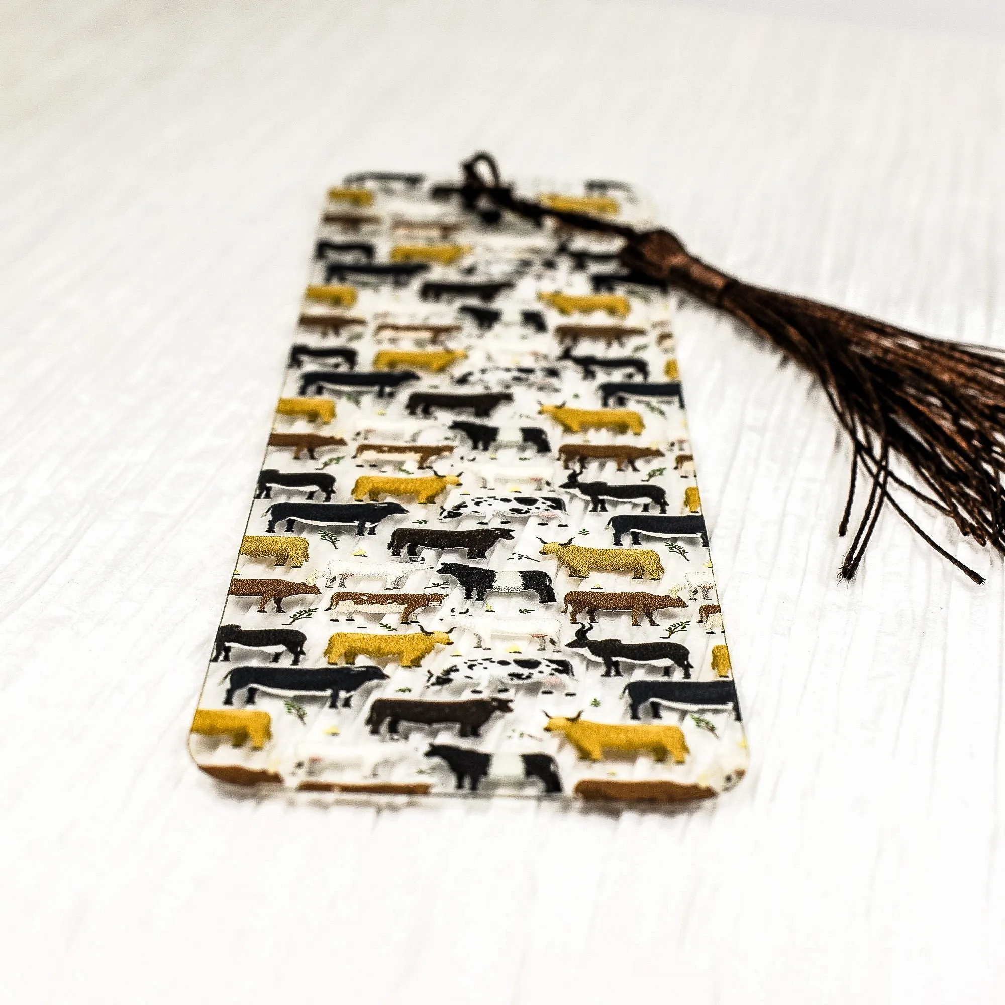 Cow Bookmark