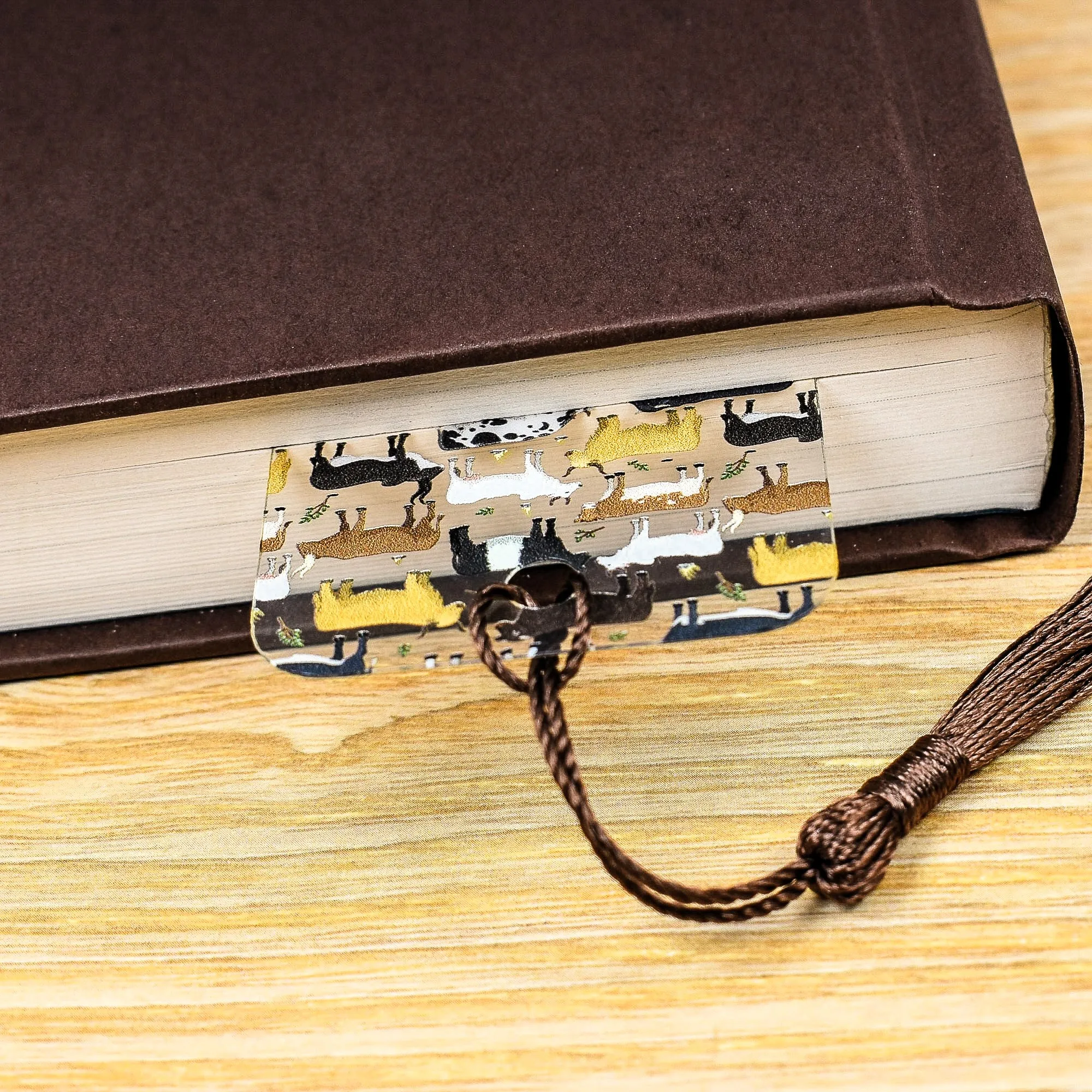 Cow Bookmark