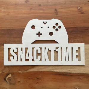 Customizable Xbox inspired Controller Name/Gamertag Sign