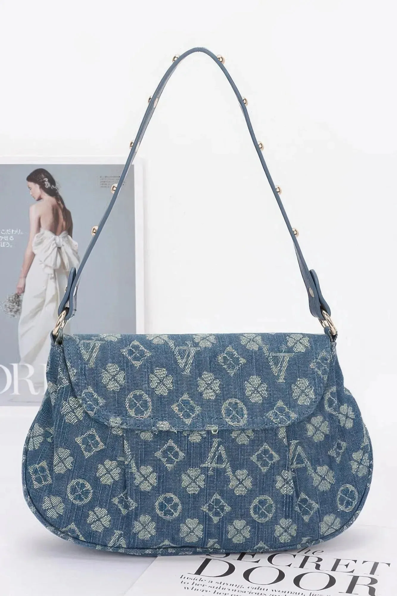 Denim Shoulder Bag