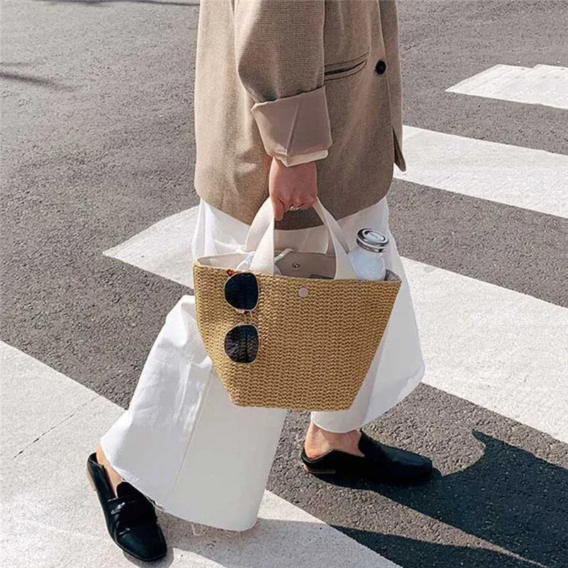 Elegant Ladies Straw Bags