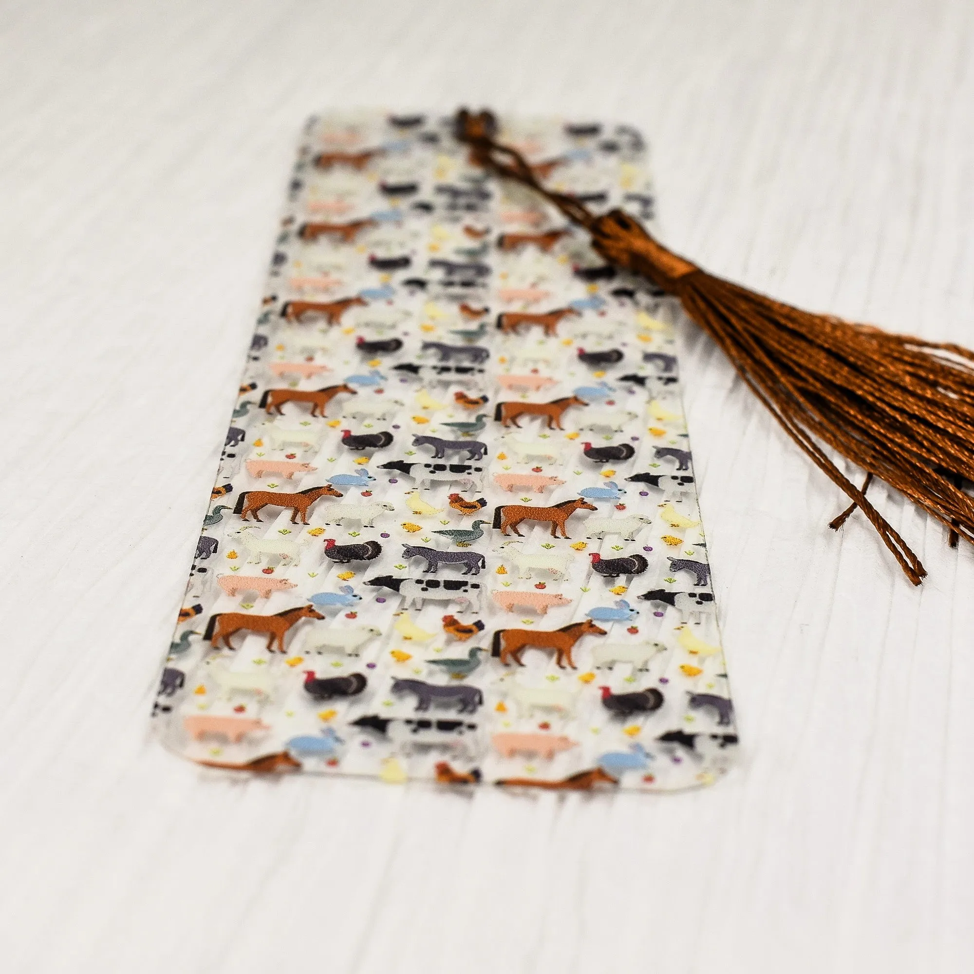 Farm Animals Bookmark