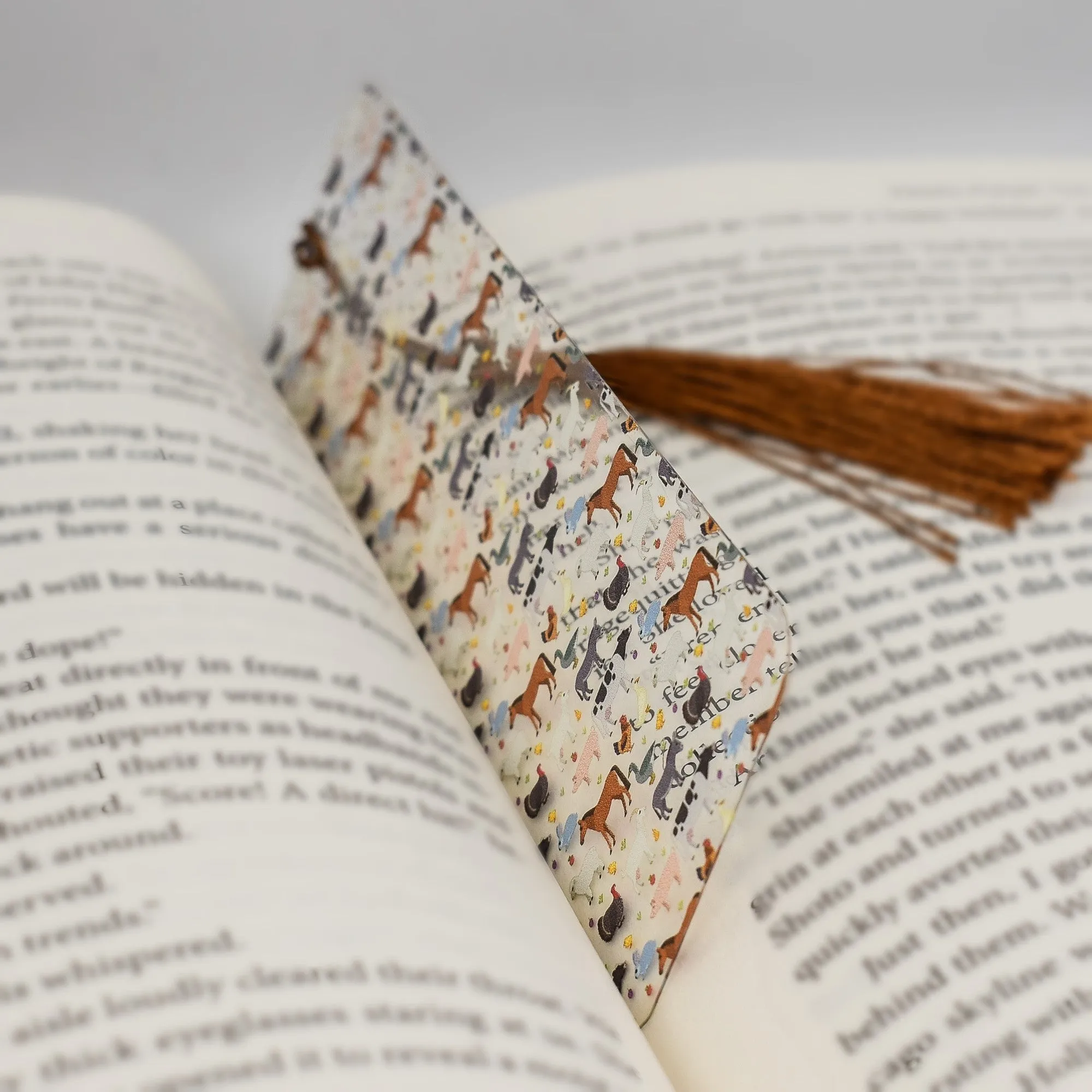 Farm Animals Bookmark