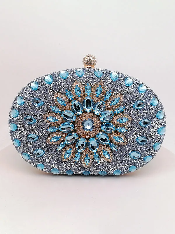 Geometric Shiny Split-Joint Handbags Bags Accessories Bags