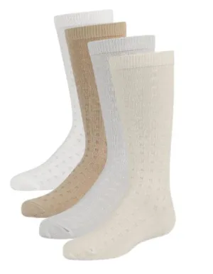 JRP Classic Wicker Girls Knee Socks