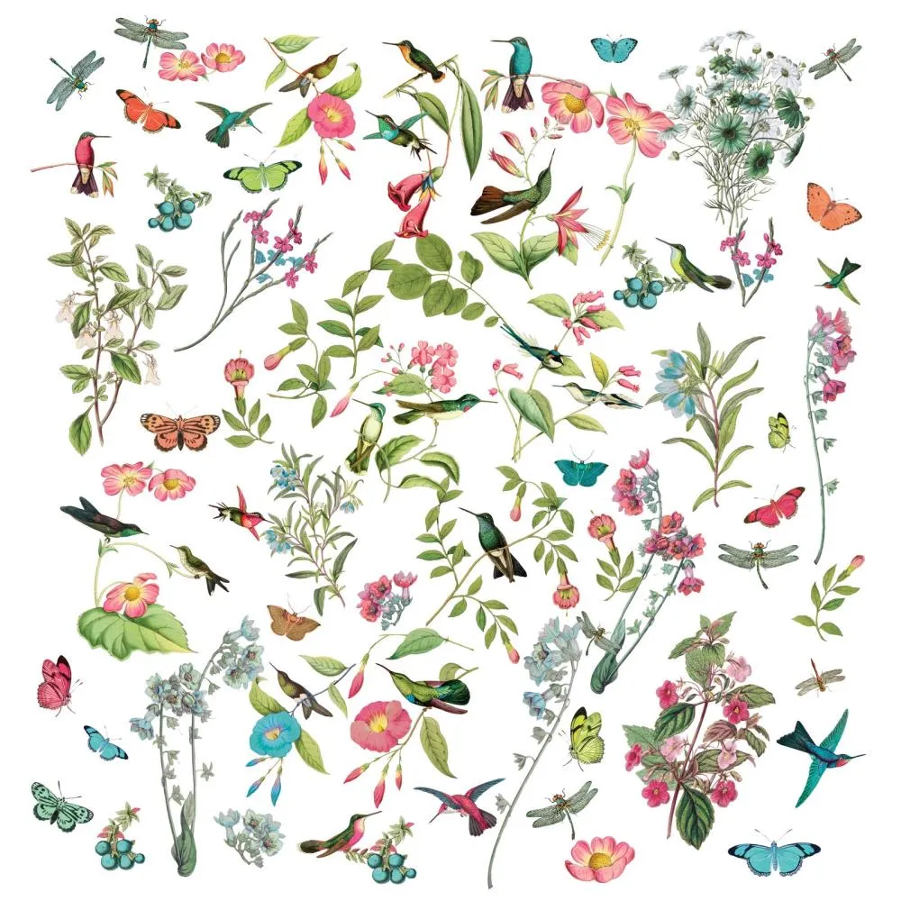 Kaleidoscope laser cut wildflowers  by 49 & market