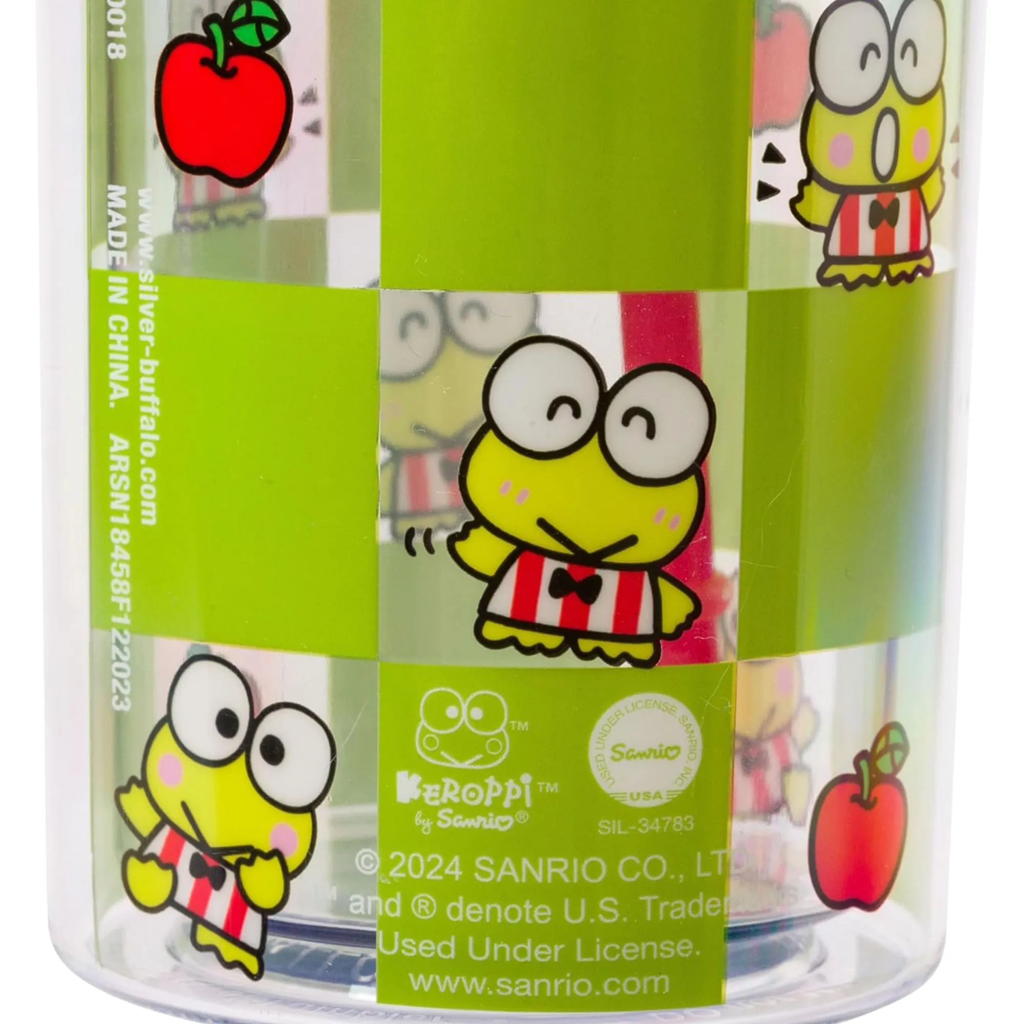 Keroppi 20oz Apples Travel Tumbler