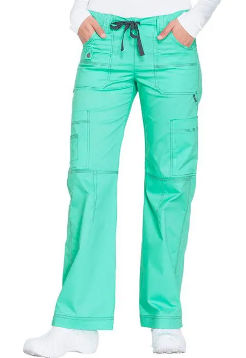 Low Rise Drawstring Cargo Pant