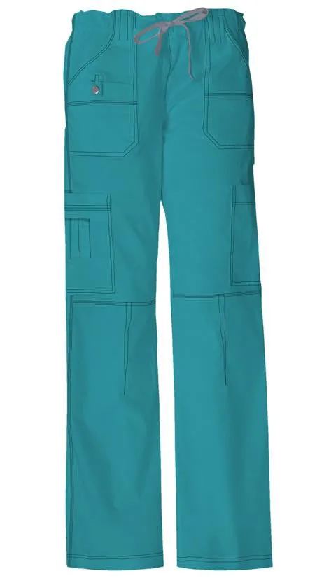 Low Rise Drawstring Cargo Pant