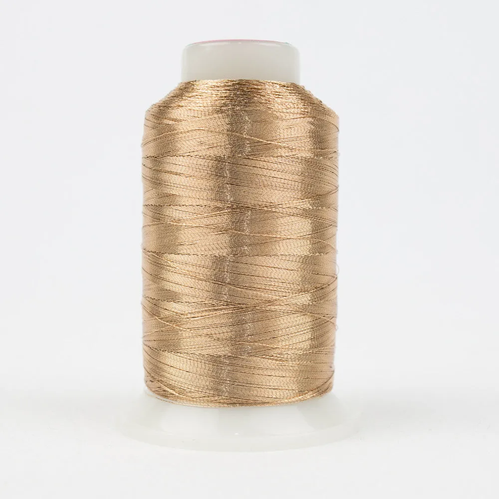 MT7730 - Spotlite 40wt Metallic Soft Brown Thread