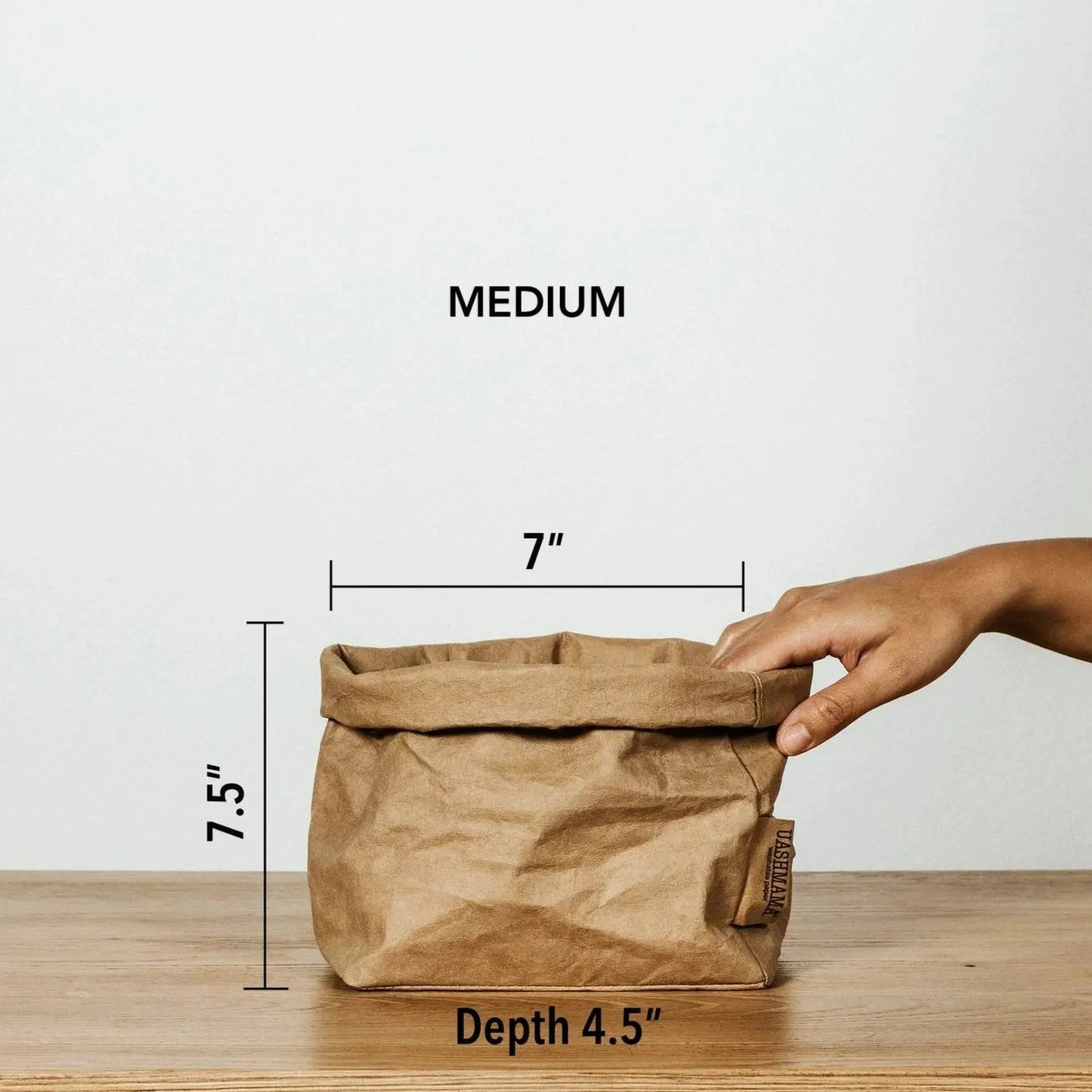 Paper Bag : Metallic - Platino