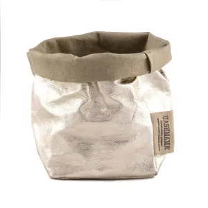 Paper Bag : Metallic - Platino