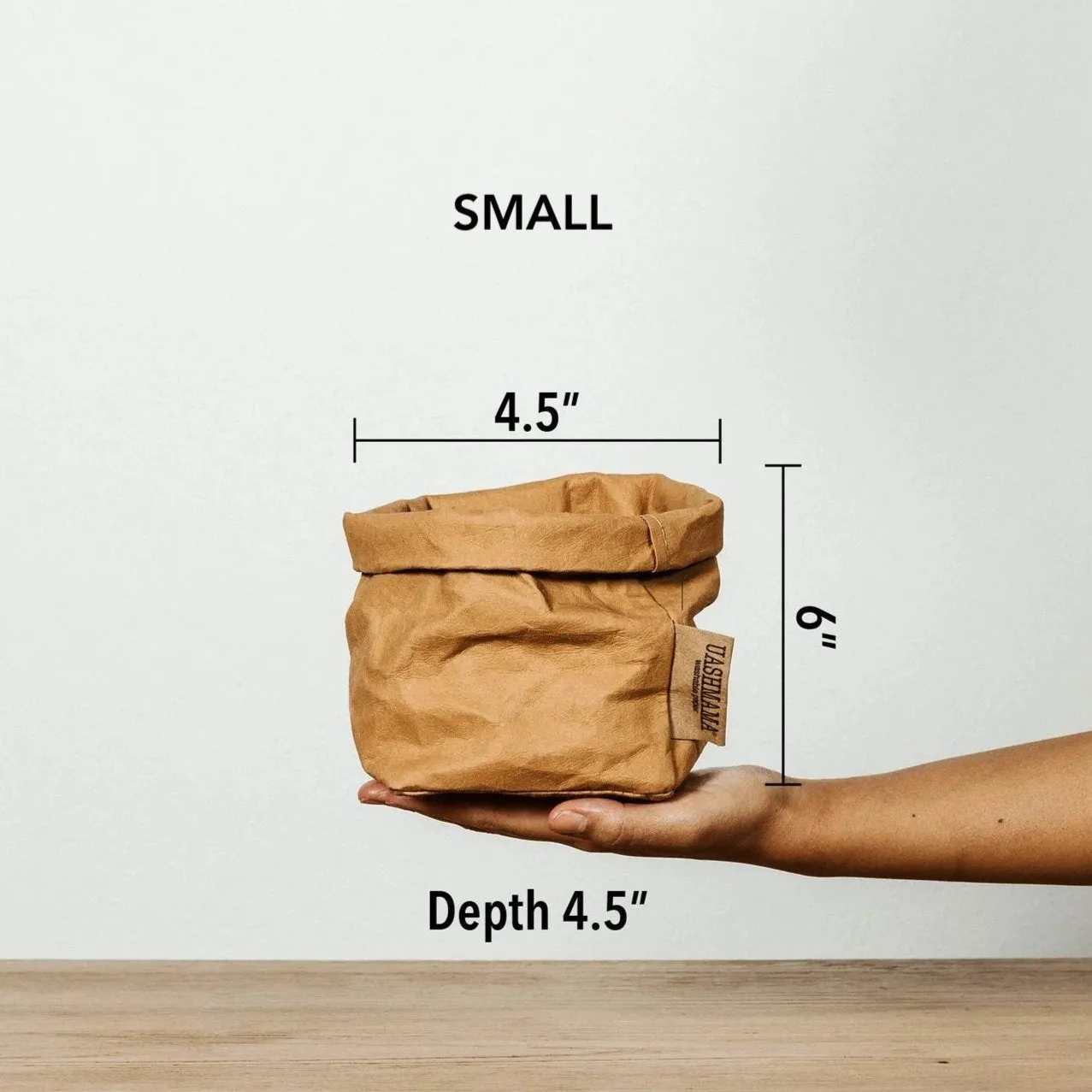 Paper Bag : Metallic - Platino