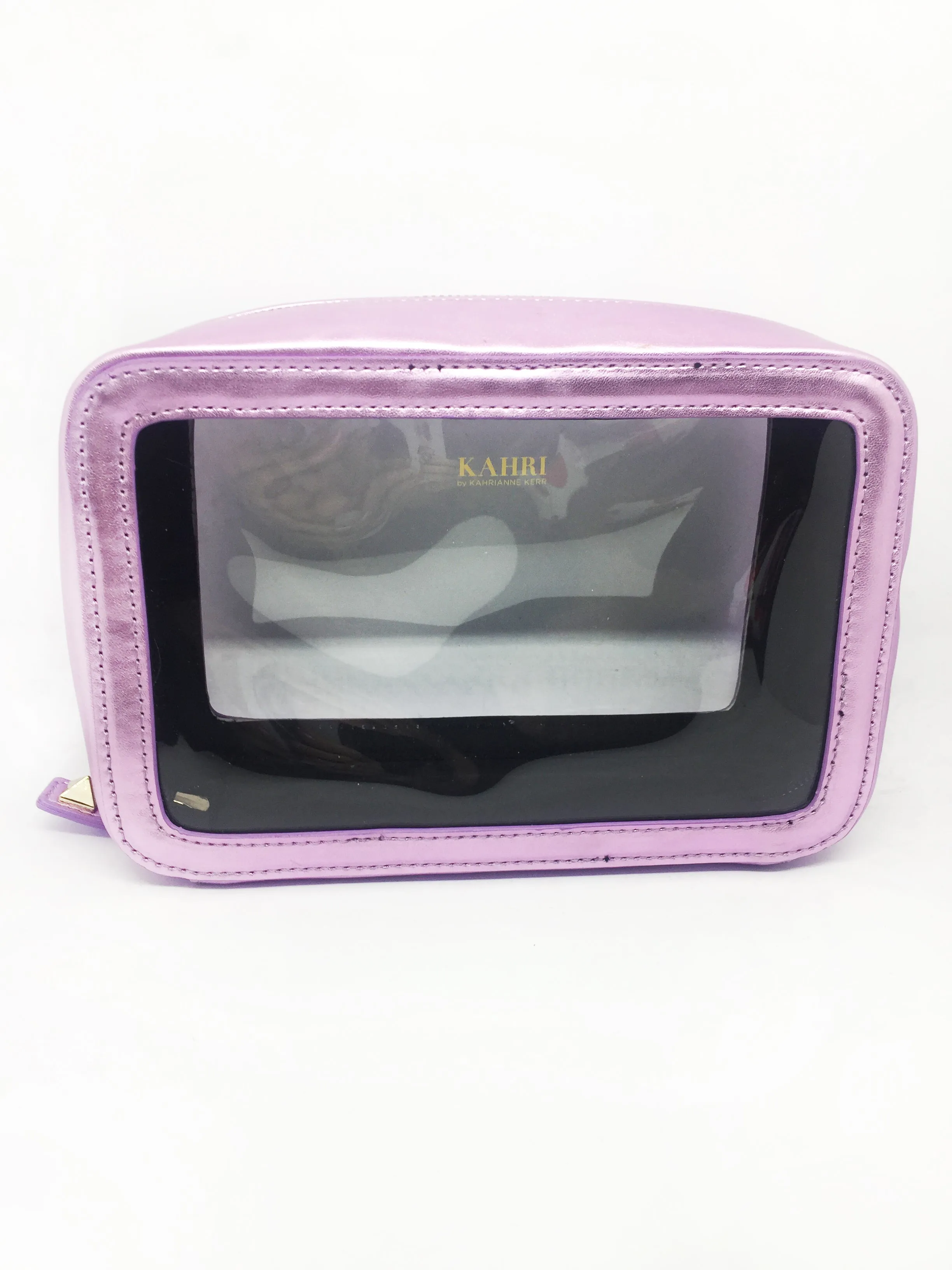 Purple Lips 3 Piece Cosmetic Bag Set