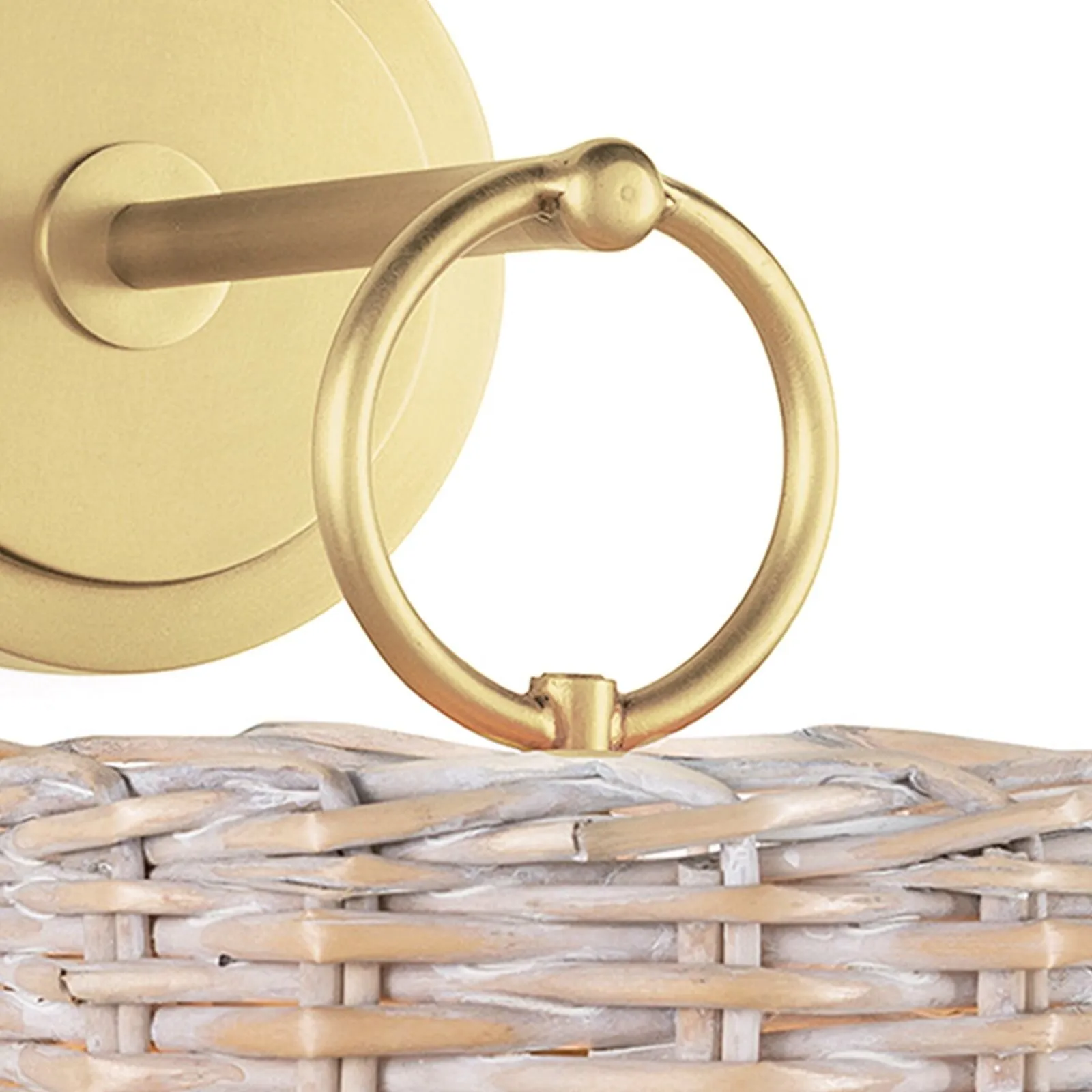 Regina Andrew Nantucket Sconce (Natural Brass)