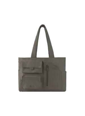 Reversible Multi-Pocket Tote (Husk)