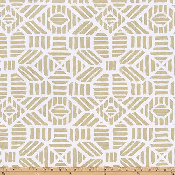 Ribble Athena Gold Drapery Fabric by Premier Prints - 30 Yard Bolt