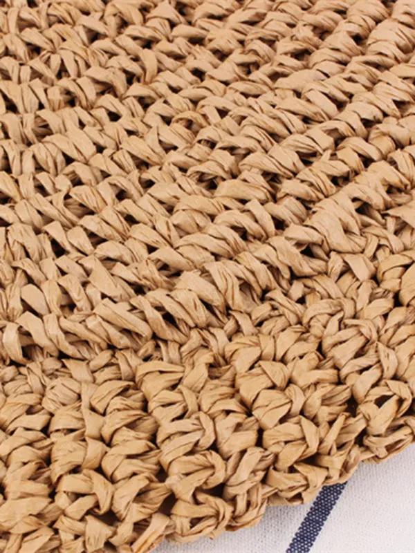 Summer Round Straw Shoulder Bag
