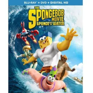 The SpongeBob Movie: Sponge Out Of Water (Blu-ray   DVD   Digital HD   Limited Edition Drawstring Bag) (Widescreen)