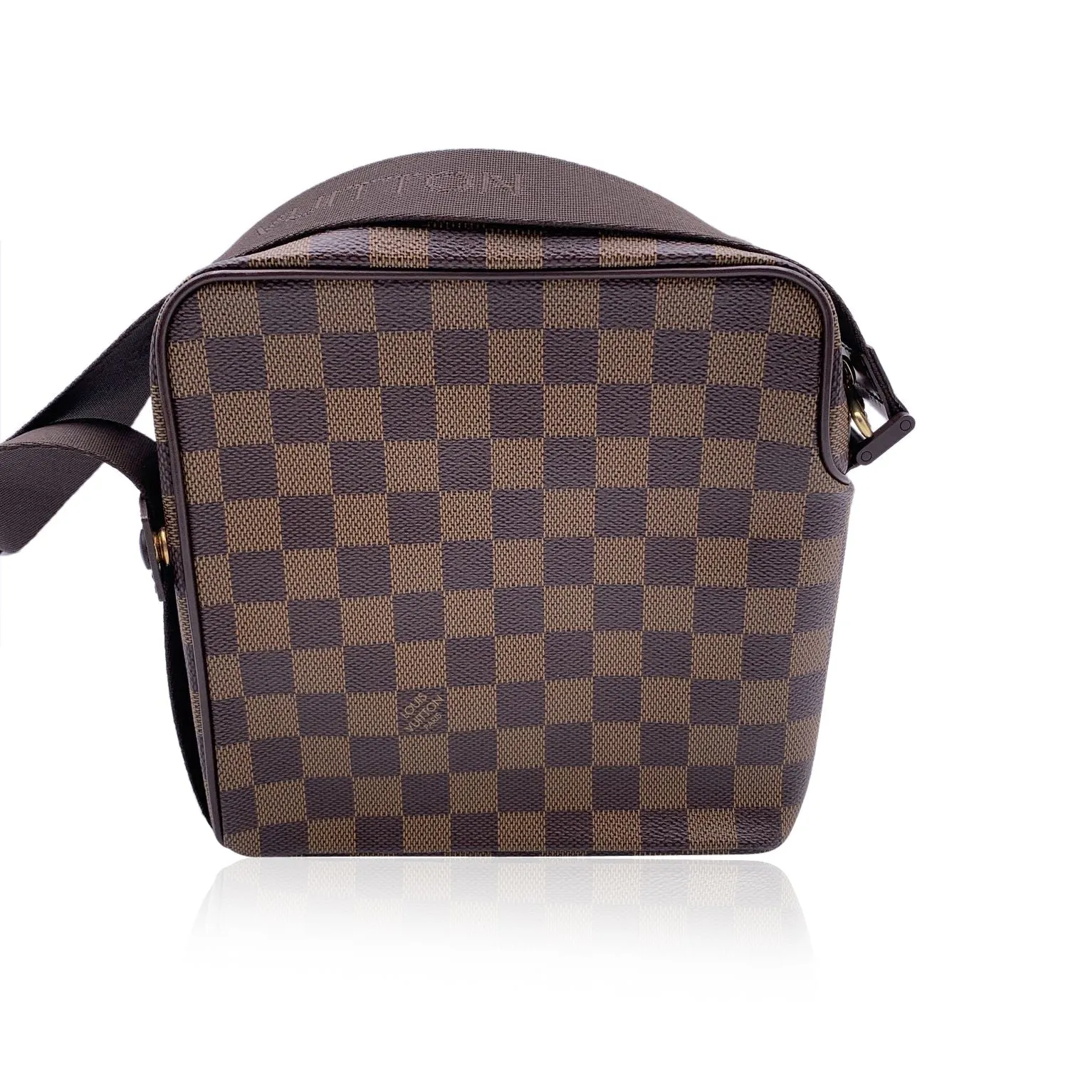 Trendy Inspired Louis Vuitton Damier Ebene Canvas Olav Pm Messenger Bag N41442
