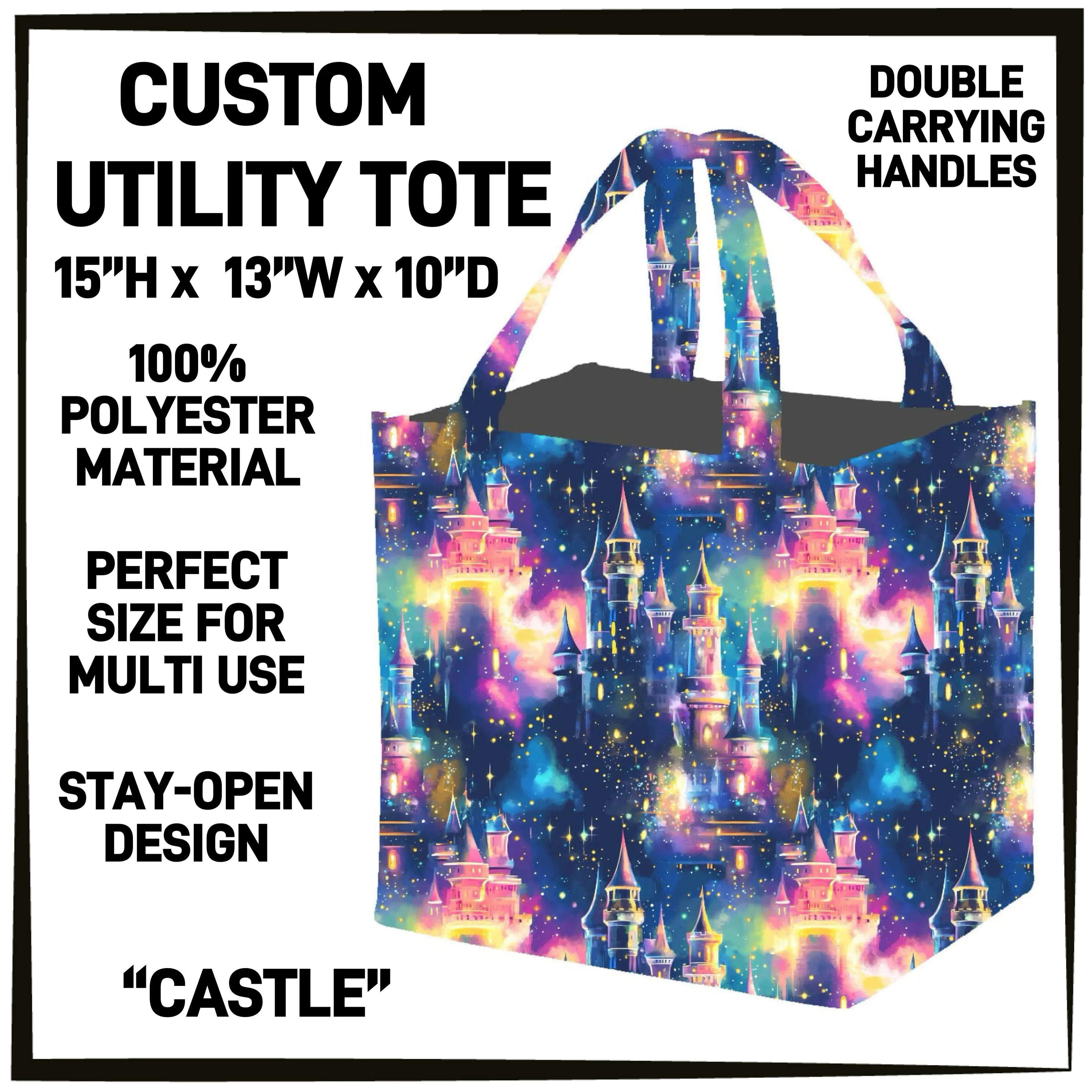 TU8R - Castle Utility Tote - Preorder ETA: Early Feb