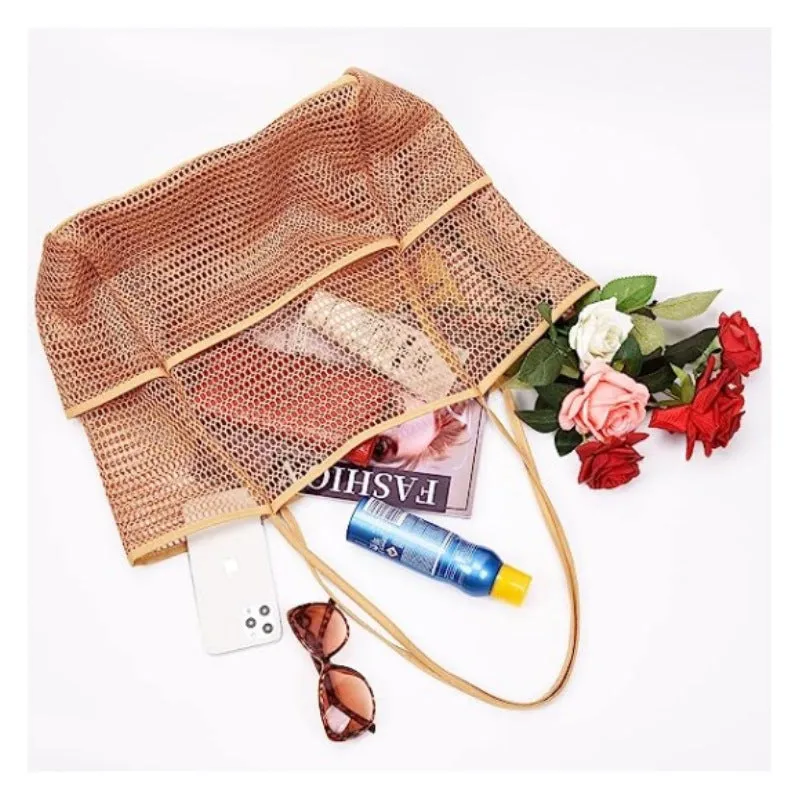 Women’s Multi-Pocket Beach Bag