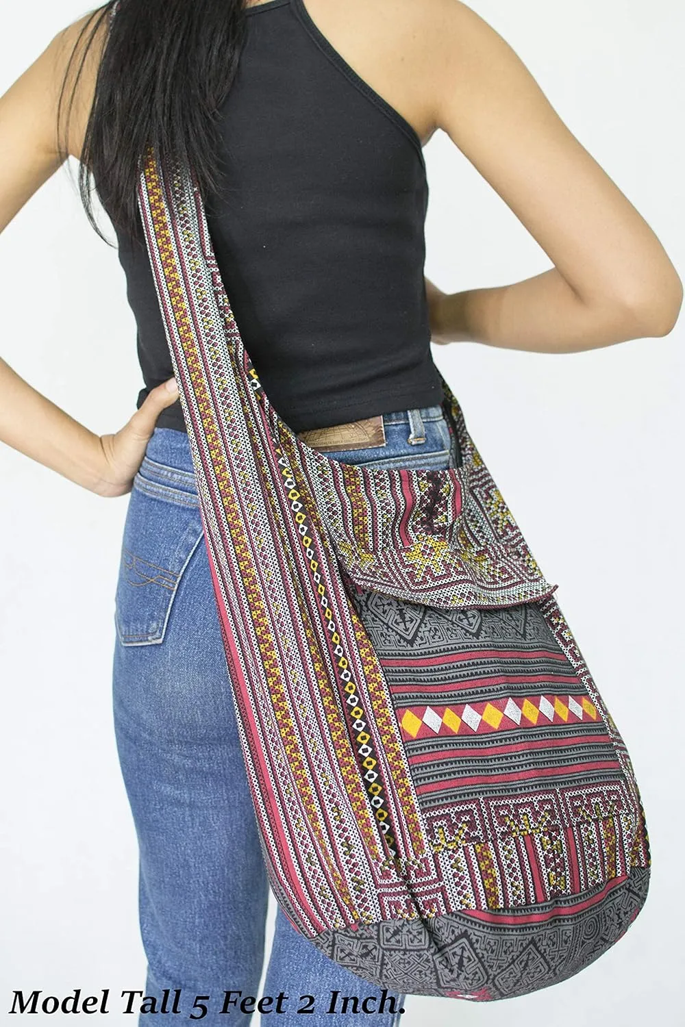 Your Cozy Crossbody Handbag Boho Handmade Cotton Bag For Unisex
